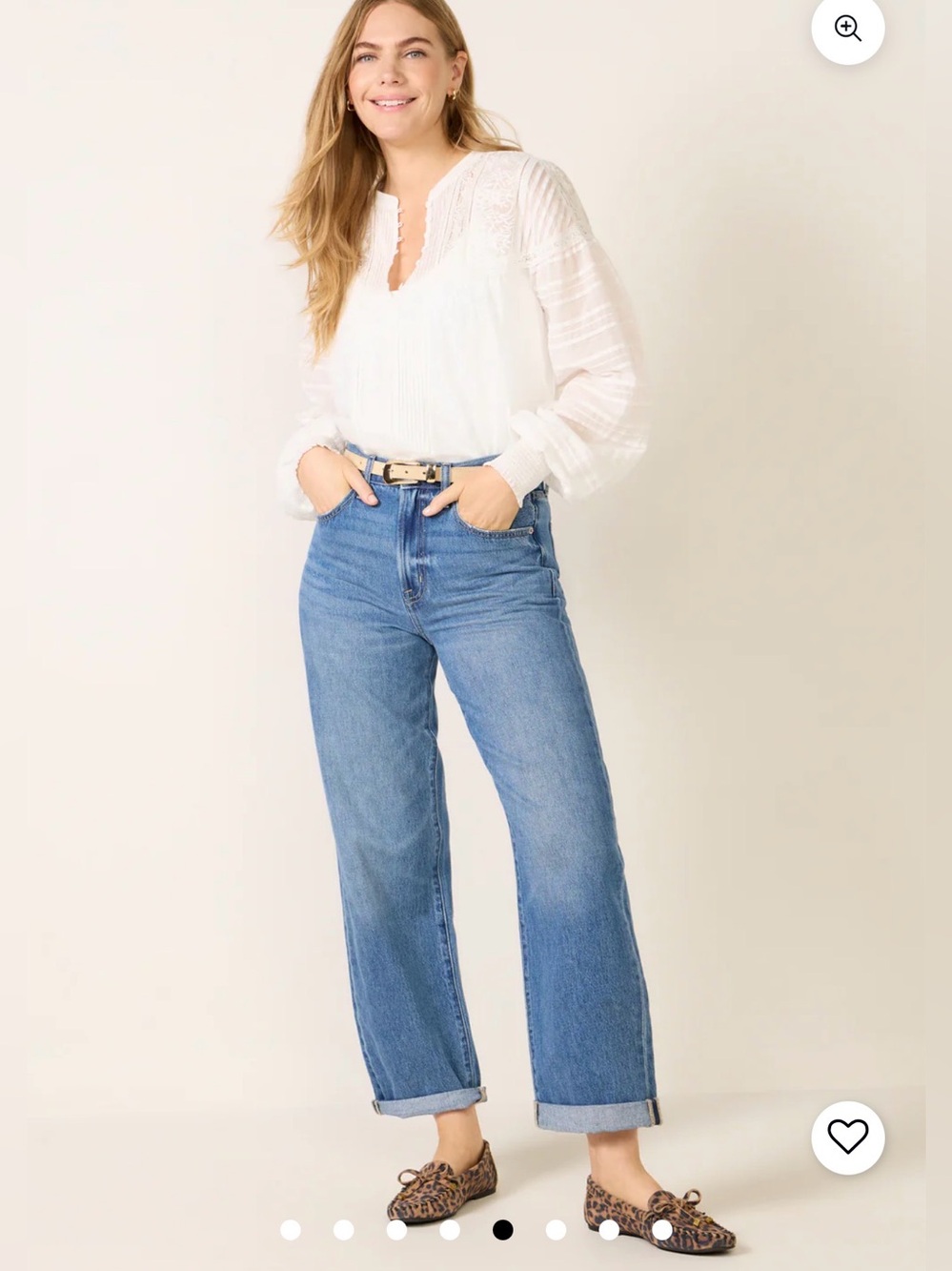 Pistola - Donny Rolled Hem Boyfriend Jean - size 28